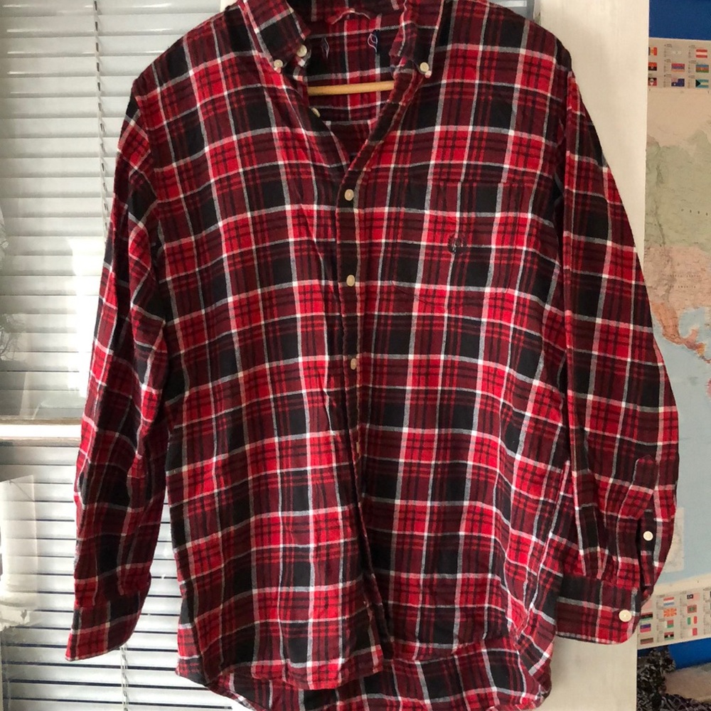 Classic vintage flannel shirt